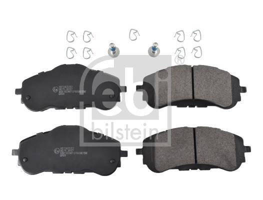 Jeu de 4 plaquettes de frein FEBI BILSTEIN ref. 116241