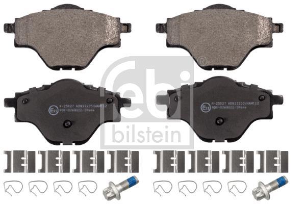 Jogo de 4 pastilhas de travão FEBI BILSTEIN ref. 116242