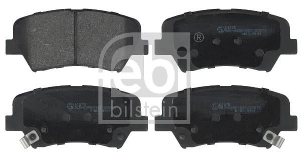 Jeu de 4 plaquettes de frein FEBI BILSTEIN ref. 116261