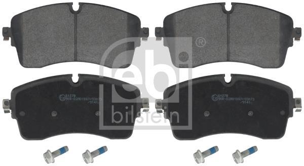 Jeu de 4 plaquettes de frein FEBI BILSTEIN ref. 116263