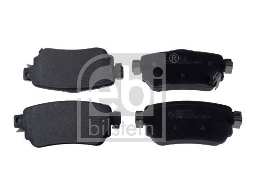 Jeu de 4 plaquettes de frein FEBI BILSTEIN ref. 116268