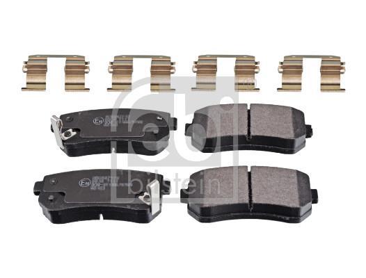 Jeu de 4 plaquettes de frein FEBI BILSTEIN 116270