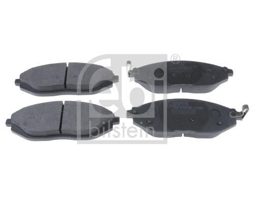 Jeu de 4 plaquettes de frein FEBI BILSTEIN 116278