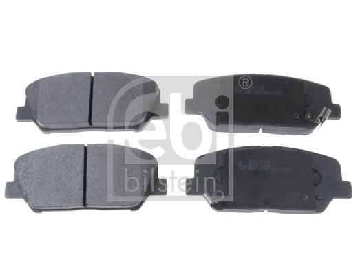 Jeu de 4 plaquettes de frein FEBI BILSTEIN 116282