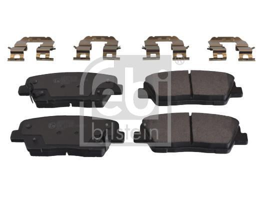 Jeu de 4 plaquettes de frein FEBI BILSTEIN ref. 116284