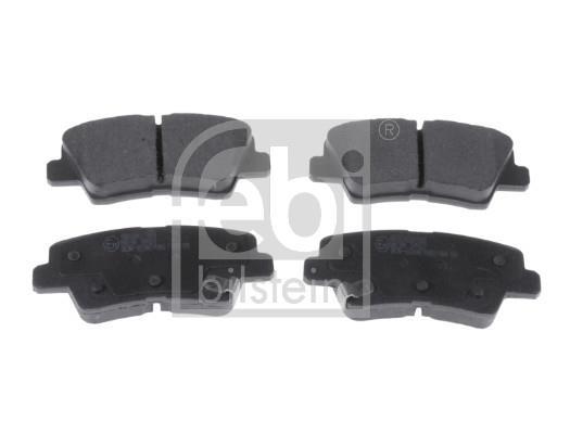 Jeu de 4 plaquettes de frein FEBI BILSTEIN ref. 116285