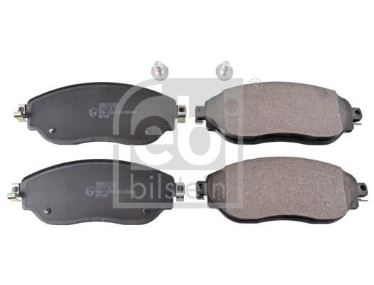 Jeu de 4 plaquettes de frein FEBI BILSTEIN ref. 116286