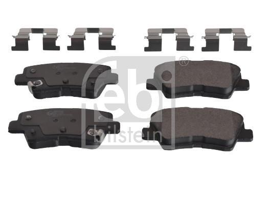 Jeu de 4 plaquettes de frein FEBI BILSTEIN ref. 116289