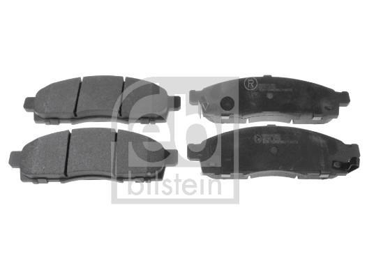 Jeu de 4 plaquettes de frein FEBI BILSTEIN ref. 116300