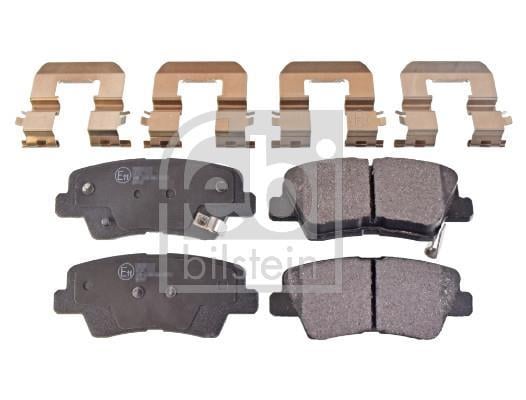 Jeu de 4 plaquettes de frein FEBI BILSTEIN ref. 116301