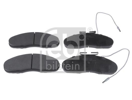 Jeu de 4 plaquettes de frein FEBI BILSTEIN ref. 116302