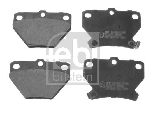 Jeu de 4 plaquettes de frein FEBI BILSTEIN ref. 116306
