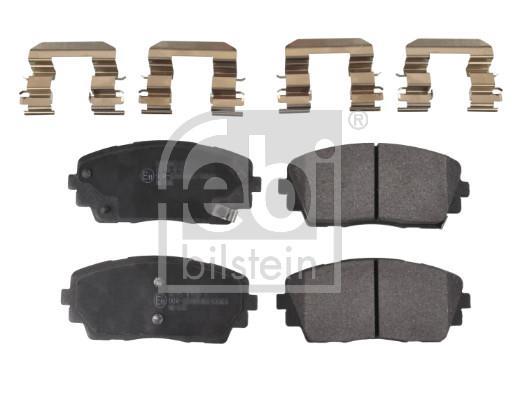 Jeu de 4 plaquettes de frein FEBI BILSTEIN ref. 116312