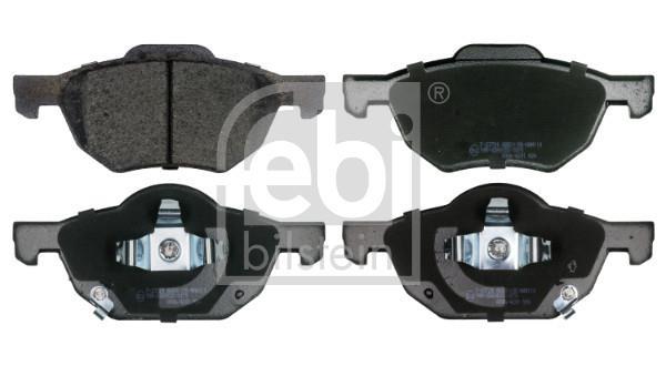 Jeu de 4 plaquettes de frein FEBI BILSTEIN 116315
