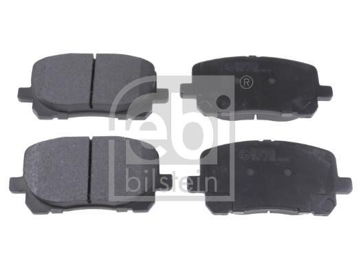 Jeu de 4 plaquettes de frein FEBI BILSTEIN 116320