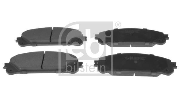 Jeu de 4 plaquettes de frein FEBI BILSTEIN 116328