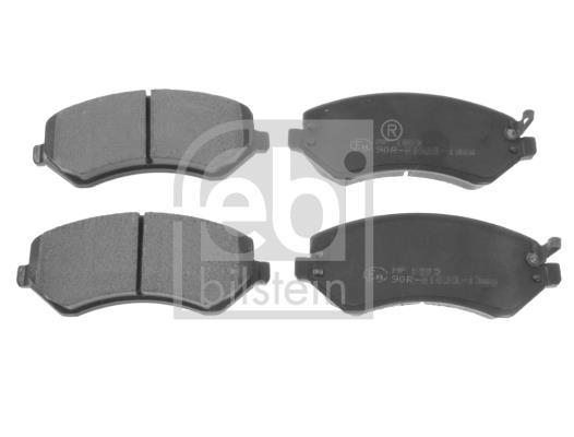 Jeu de 4 plaquettes de frein FEBI BILSTEIN 116340