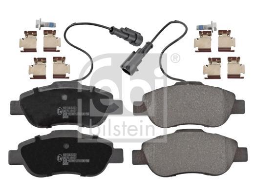 Jeu de 4 plaquettes de frein FEBI BILSTEIN ref. 116343