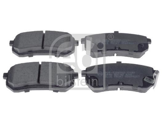 Jeu de 4 plaquettes de frein FEBI BILSTEIN ref. 116346
