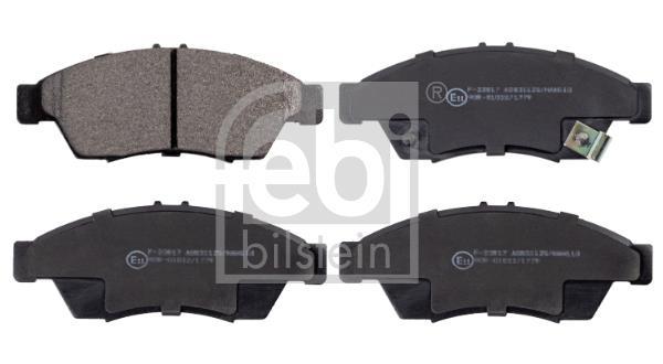 Jeu de 4 plaquettes de frein FEBI BILSTEIN ref. 116348