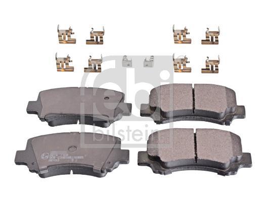 Jeu de 4 plaquettes de frein FEBI BILSTEIN ref. 116352