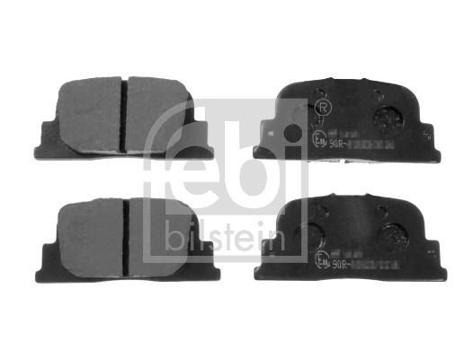 Jeu de 4 plaquettes de frein FEBI BILSTEIN ref. 116356