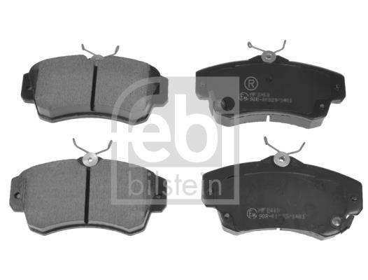 Jeu de 4 plaquettes de frein FEBI BILSTEIN 116361