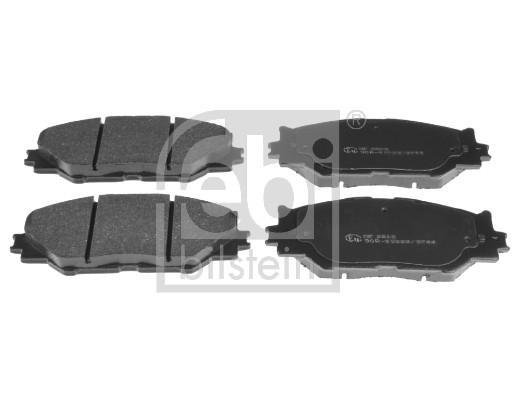 Jeu de 4 plaquettes de frein FEBI BILSTEIN 116369