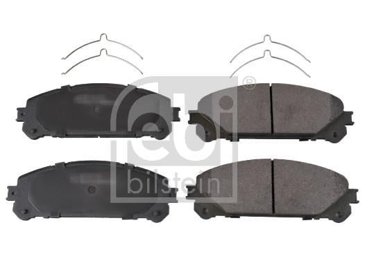 Jeu de 4 plaquettes de frein FEBI BILSTEIN 116373