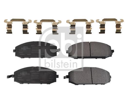 Jeu de 4 plaquettes de frein FEBI BILSTEIN ref. 116377