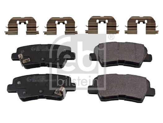 Jeu de 4 plaquettes de frein FEBI BILSTEIN ref. 116378