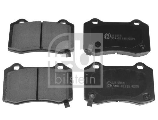 Jeu de 4 plaquettes de frein FEBI BILSTEIN ref. 116382