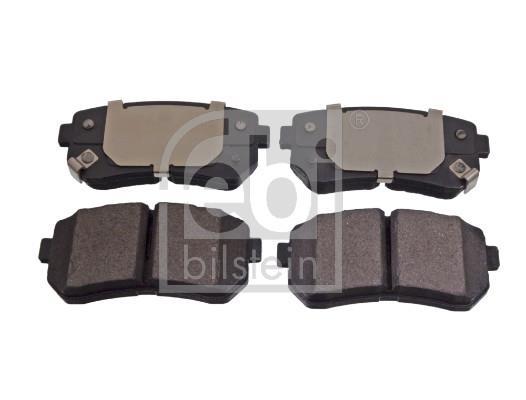 Jeu de 4 plaquettes de frein FEBI BILSTEIN 116384