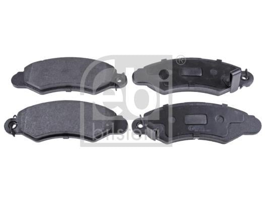 Jeu de 4 plaquettes de frein FEBI BILSTEIN 116398