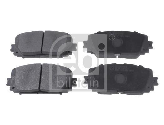 Jeu de 4 plaquettes de frein FEBI BILSTEIN 116401