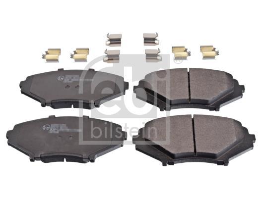 Jeu de 4 plaquettes de frein FEBI BILSTEIN ref. 116404