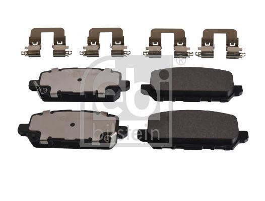 Jeu de 4 plaquettes de frein FEBI BILSTEIN ref. 116406
