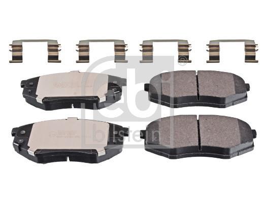 Jeu de 4 plaquettes de frein FEBI BILSTEIN 116415