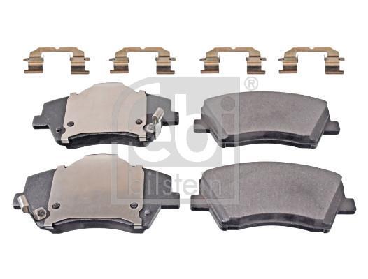Jeu de 4 plaquettes de frein FEBI BILSTEIN ref. 116418