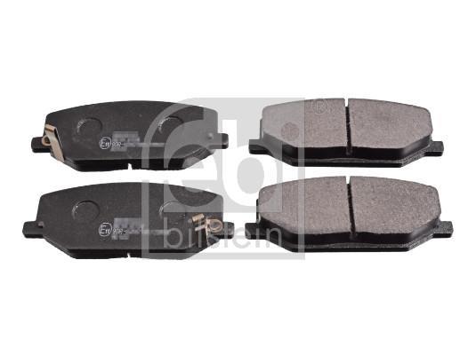 Jeu de 4 plaquettes de frein FEBI BILSTEIN 116419