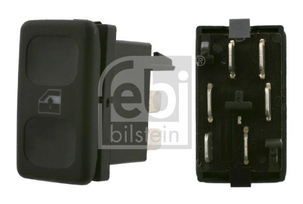 Interrupteur, lève-vitre (Bouton de lève-vitre) FEBI BILSTEIN ref. 14080