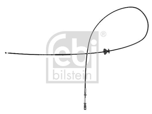 Tirette de capot moteur FEBI BILSTEIN ref. 15871