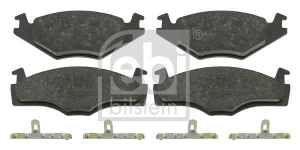 Jogo de 4 pastilhas de travão FEBI BILSTEIN ref. 16005