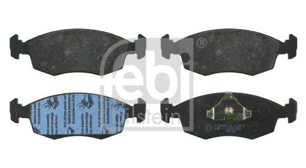 Jogo de 4 pastilhas de travão FEBI BILSTEIN ref. 16021