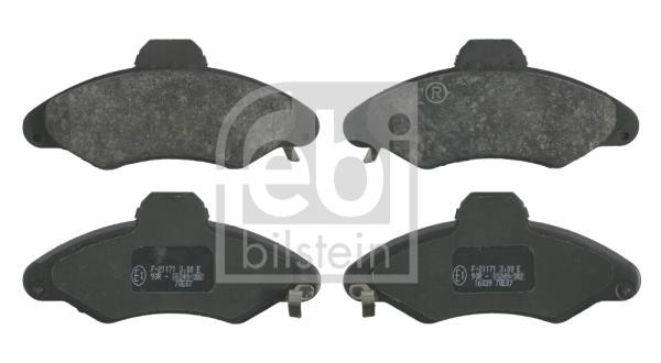 Jeu de 4 plaquettes de frein FEBI BILSTEIN ref. 16039