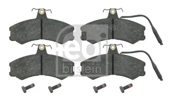 Jeu de 4 plaquettes de frein FEBI BILSTEIN ref. 16051