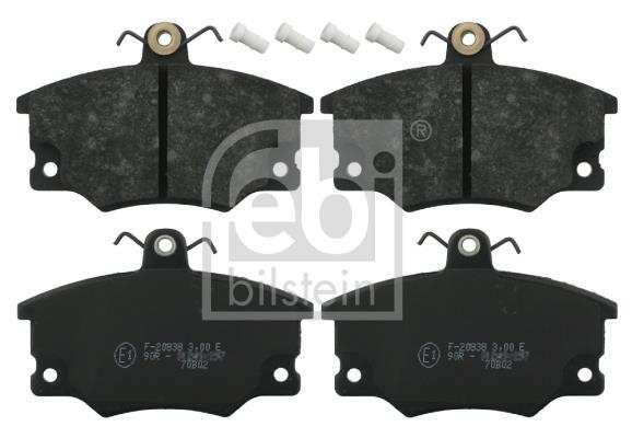 Jeu de 4 plaquettes de frein FEBI BILSTEIN ref. 16079