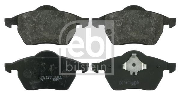 Jogo de 4 pastilhas de travão FEBI BILSTEIN ref. 16280