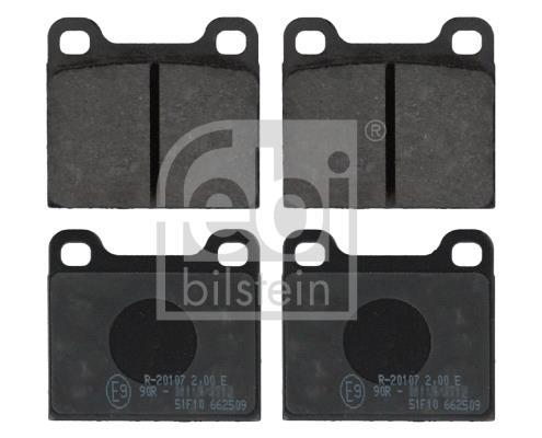 Jogo de 4 pastilhas de travão FEBI BILSTEIN ref. 16290