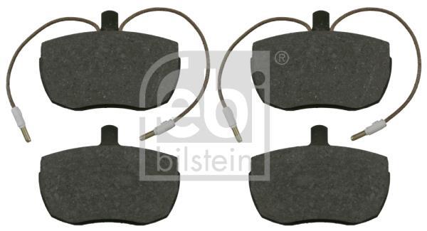 Jeu de 4 plaquettes de frein FEBI BILSTEIN ref. 16311